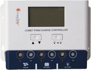 Grape Solar Charge Controller, 40A, PWM Type   GS-PWM-COMET-40