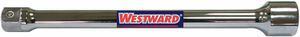 WESTWARD 45J264 Socket Extension 1" Dr, 16 in L, 1 Pieces, Chrome