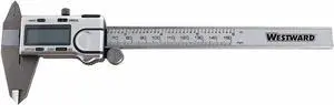 WESTWARD 29AD37 Digital Caliper, Standard, 0 to 8 In