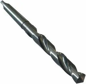 Taper Shank Drill, 1 1/4, #4MT, Blk Oxide