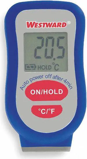 WESTWARD 2LTC6 Thermocouple Thermometer,1 Input,Type K