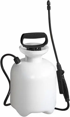 ZORO SELECT 12U480 1 gal Lawn Handheld Sprayer, Polyethylene, 42 in L Hose,