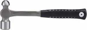 WESTWARD 6DWN2 12 oz. Ball Peen Hammer, 11" Steel Handle