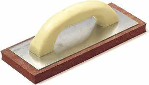 Sponge Rubber Float, 10 x4 x5/8 In, Rubber