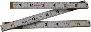 WESTWARD 30PC12 Engineers Rule,72 in.,Standard