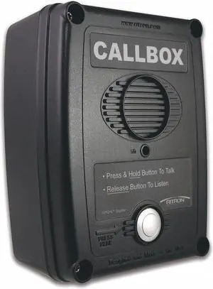 RITRON RQX-411-BLK Wireless Intercom,UHF,Black