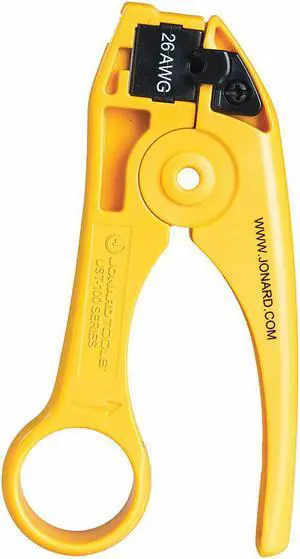 Jonard Tools 5" Mini Coax Mini-Coax Cable Stripper, Mini-Coax Cable Capacity