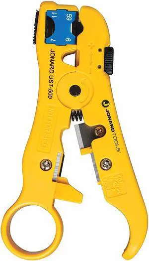 JONARD TOOLS UST-500 5 in Universal Cable Stripping Tool RG59/6 and 7/11