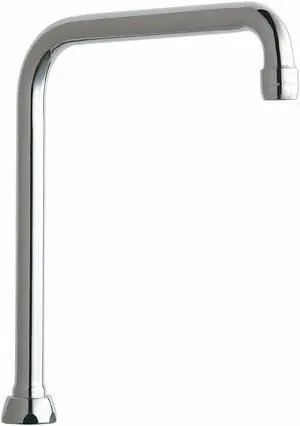 CHICAGO FAUCET HA8AE3JKABCP Double Bend Spout, Brass