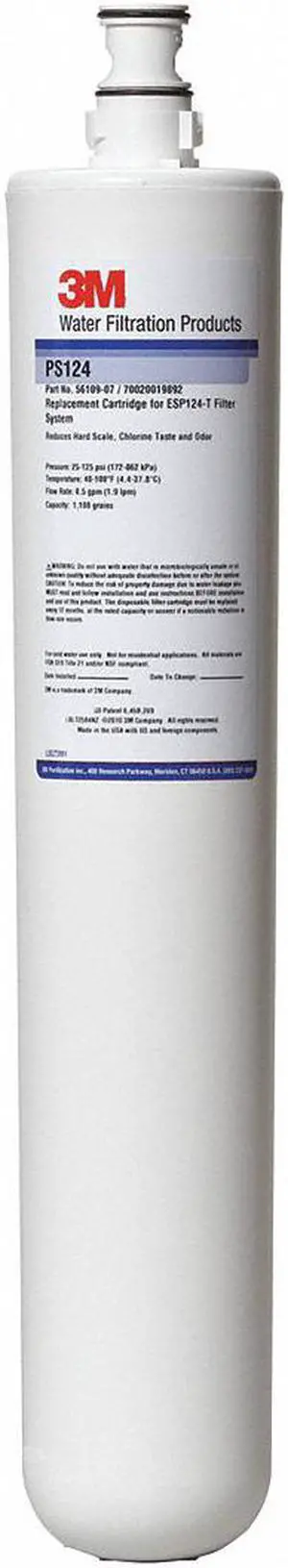 3m Replacement Filter Cartridge,17-5/16" H  PS124
