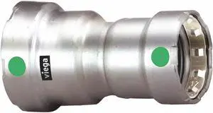 Viega Megapress Stainless 316 Reducer, 3/4" x 1/2" Tube Size   90335