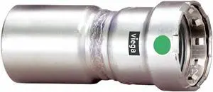 Viega Megapress Stainless 316 Reducer, 1" x 3/4" Tube Size   90365