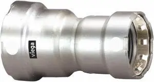Viega Megapress Stainless 304 Reducer, 3/4" x 1/2" Tube Size   95335