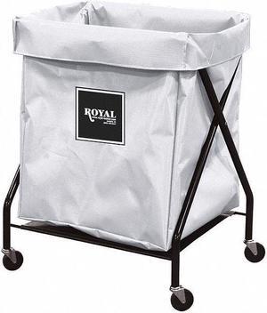 ROYAL BASKET TRUCK G08-WWX-XFA-3ONN X-Frame Cart,8 Bu,White Vinyl