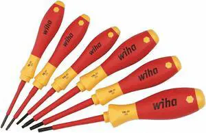 WIHA 32590 Insulated Screwdriver Set,Torx(R),6 pcs