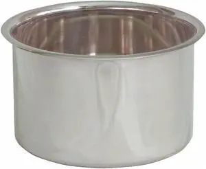 CRESTWARE SBM03 Bain Marie,2 qt,Stainless Steel CRESTWARE SBM03 Bain Marie,2 qt,Stainless Steel