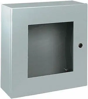 WIEGMANN N412202008WC 1/4 Turn Latch Electrical Enclosures, 20 in H, 8 in D, 20