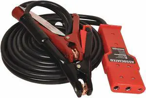ASSOCIATED EQUIP 6141-25 Jumper Cables, 500 A, 25 ft., Heavy Duty