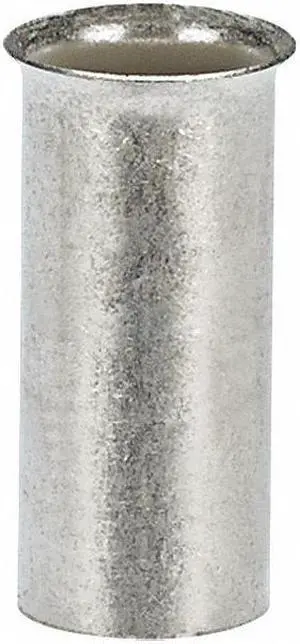 PANDUIT F84-15-TL Ferrule,6 AWG,Non-Insul,19/32in.,PK250