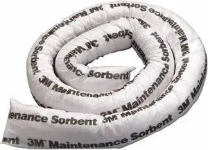 3M M-MB308 Absorbent Boom,Maintenance,8 ft. L,PK6