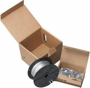 EATON B-LINE BKP20125 Wire Rope Hanging Kit, F/Fluor Lighting