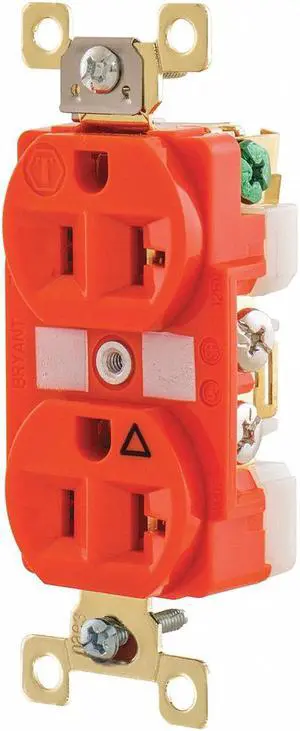 BRYANT BRY5362IG 20A Duplex Receptacle 125VAC 5-20R OR