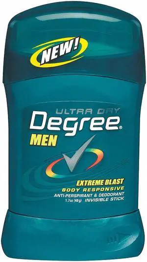 DEGREE CB265101 Deodorant,Extreme Blast,1.7 Oz.,PK12