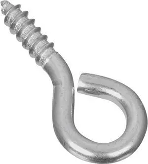 National #110 Zinc Medium Screw Eye (8 Ct.) N118893