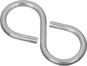 National 2-1/8 In. Zinc Light Closed S Hook (3 Ct.) N121277