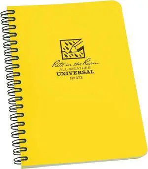 RITE IN THE RAIN 373 All Weather Notebook,Univ Grid,4-5/8x7in