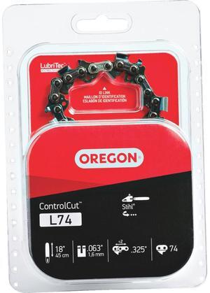 Oregon ControlCut L74 18 In. Chainsaw Chain L74