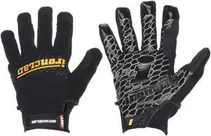 IRONCLAD BHG2-05-XL XL Black Mechanics Gloves, Grip Pattern: Tread