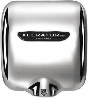 EXCEL DRYER XL-C-ECO-110-120V Automatic Hand Dryer, 10 sec Dry, 68 to 77, 110