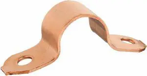ZORO SELECT C624 11/4 Tube Strap,1-1/4in,PK5