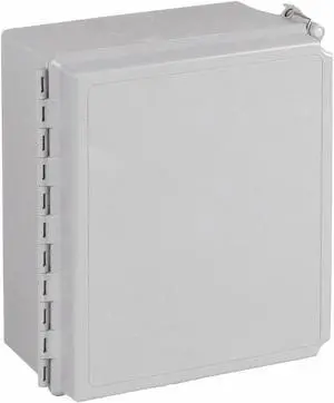 NVENT HOFFMAN A864CHQRFG Quick Release Latch Electrical Enclosures, 8 in H, 4