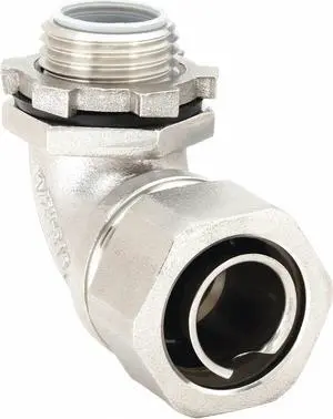CALBRITE S60500FC90 Conduit Fitting Grounding Connector, 1/2 in, Compression,