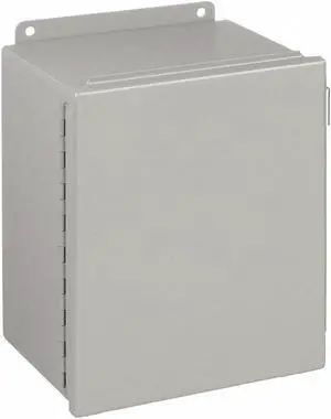 Wiegmann Enclosure Gray ANSI 61 Polyester Powder   B161408CH