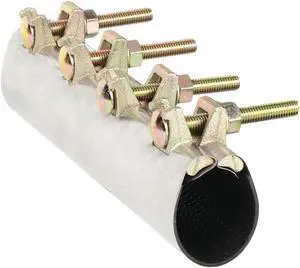ZORO SELECT 330-0912 Repair Clamp,Four Bolt,2 1/2In,304SS