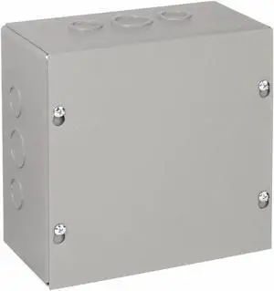 WIEGMANN SC080806 NEMA 1 8.0 in H x 8.0 in W x 6.0 in D Wall Mount Enclosure