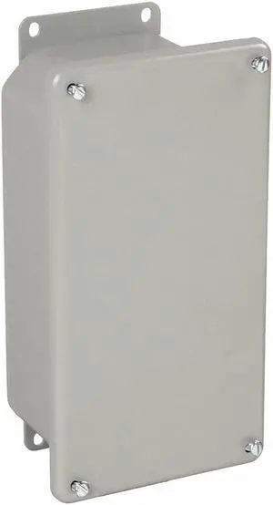 NVENT HOFFMAN A843DSC Captive Screws Electrical Enclosures, 8 in H, 2-3/4 in D,