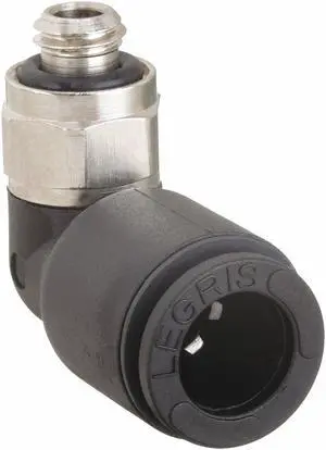 LEGRIS 3199 06 19 Male Elbow,6mm OD,PSI 290,PK10