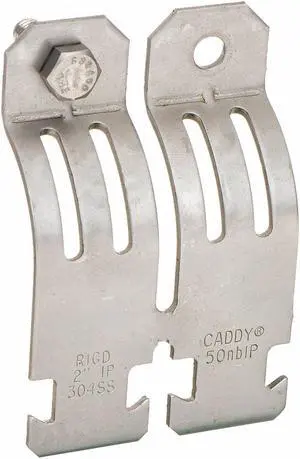 NVENT CADDY RIGD0150S4 Strut Pipe Clamp,Size 1 1/2 In
