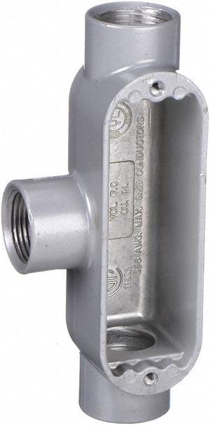 Hubbell Killark Conduit Outlet Body,2 In. HAWA OT-6