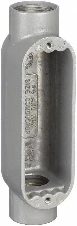 HUBBELL KILLARK OC-4 Conduit Outlet Body,1-1/4 In.