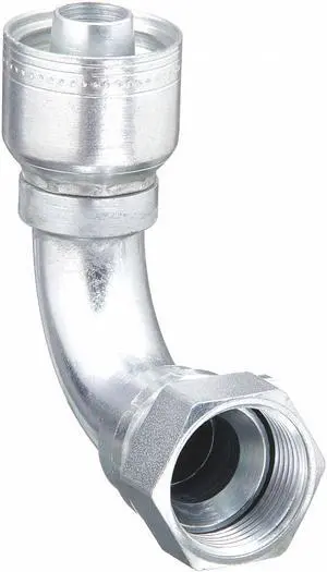 Fitting, Elbow, 3/8 In Hose, 3/4-16 JIC
