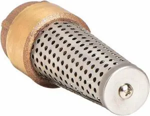 CAMPBELL FV-5TLF 1-1/4" FNPT Low Lead Brass Spring Foot Valve