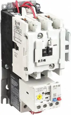 EATON AN19DN0C5E020 Nonreversing NEMA Magnetic Motor Starter, No Enclosure NEMA