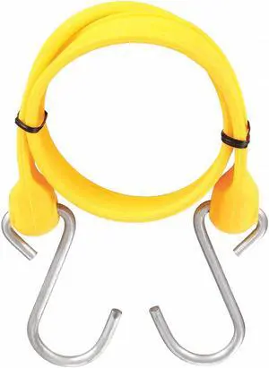 THE BETTER BUNGEE BBS24GY Polystrap,Yellow,24 in. L