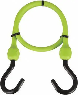 THE BETTER BUNGEE BBC24NSG Bungee Cord,Safety Green,24 in. L