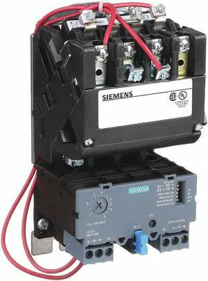 SIEMENS 14CUC32AF Nonreversing NEMA Magnetic Motor Starter, No Enclosure NEMA